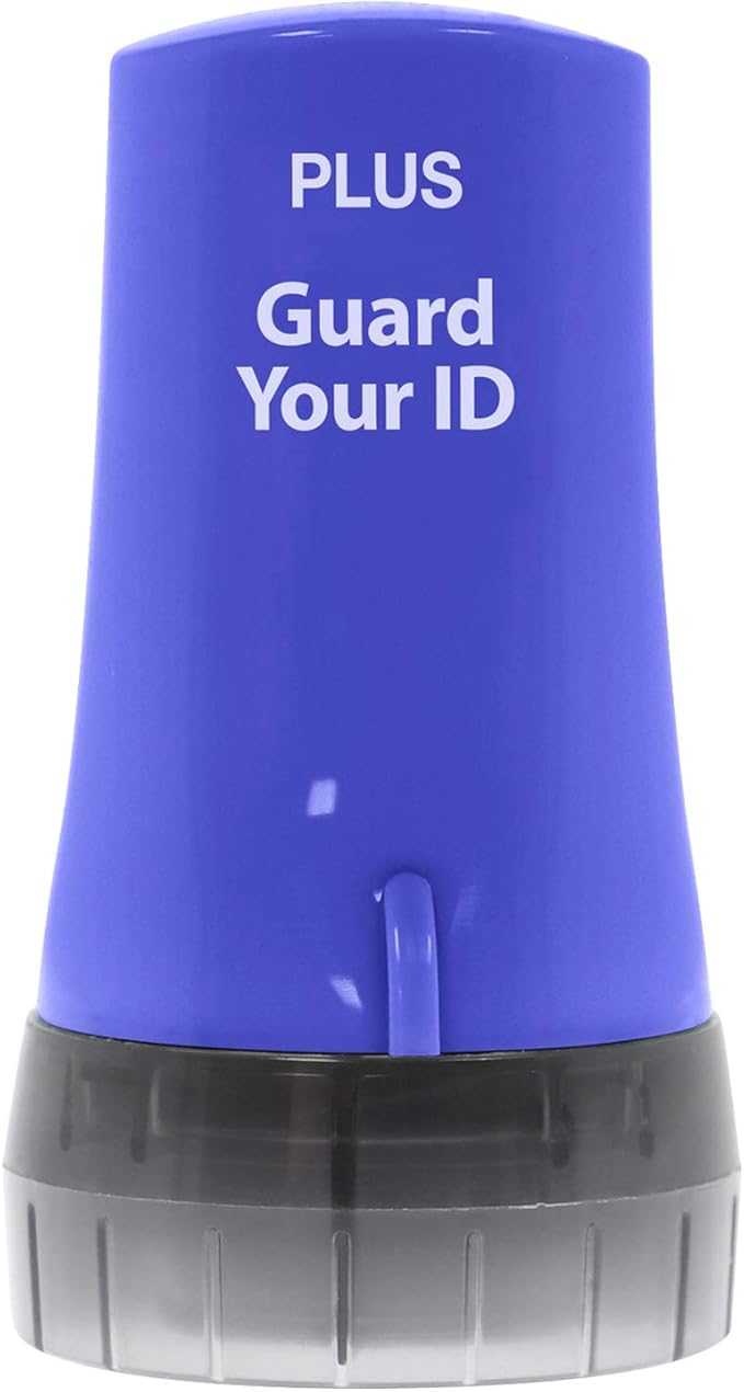 Guard Your ID Advanced Roller 2.0 Identity Theft Prevention Security Stamp Blue - Image 8