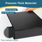 CIXILDTS 3" 3 Ring Binder, Standard 3-Inch Round Ring Binder Fit Letter Size - Image 3