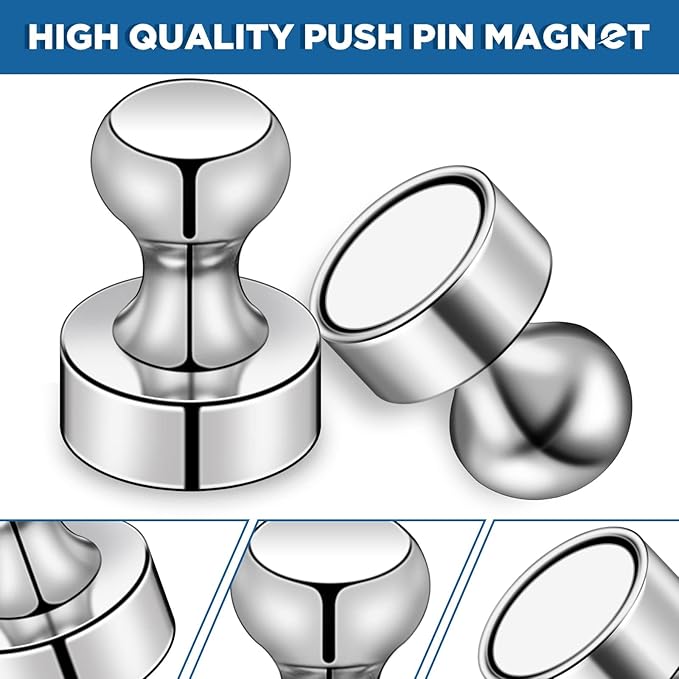 LOVIMAG Fridge Magnets 20Pcs Refrigerator Whiteboard Small Strong Magnet - Image 3