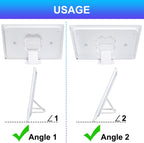 Metal Desktop Stand for Skylight Calendar Max 27 inch | Heavy-Duty Adjustable Stand, Accessory for Digital Calendar (Note: Not Compatible with Skylight Calendar 15" Gen 1&2)