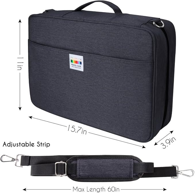 YOUSHARES Big Capacity Colored Pencil Case - Image 2