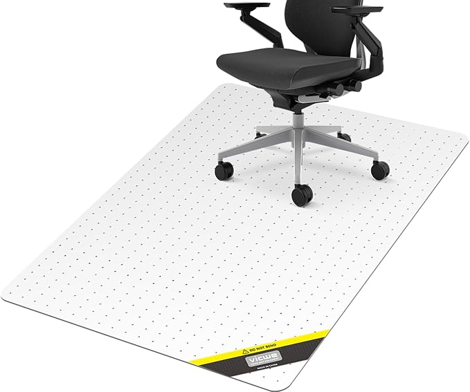Vicwe Office Chair Mat for Carpet, Easy Rolling Hard Mat for Office Chair on by Vicwe