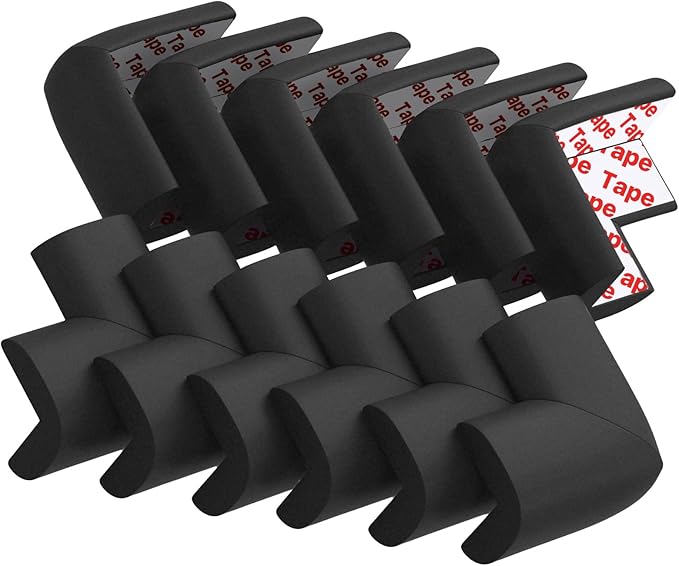 12 Pack Soft Corner Protector Baby Proofing Edge and Corner Guards, Safety by USfloatwishes