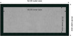 Amanti Art Black Framed Magnetic Board 24x52 Oversize Vision Board - Image 3