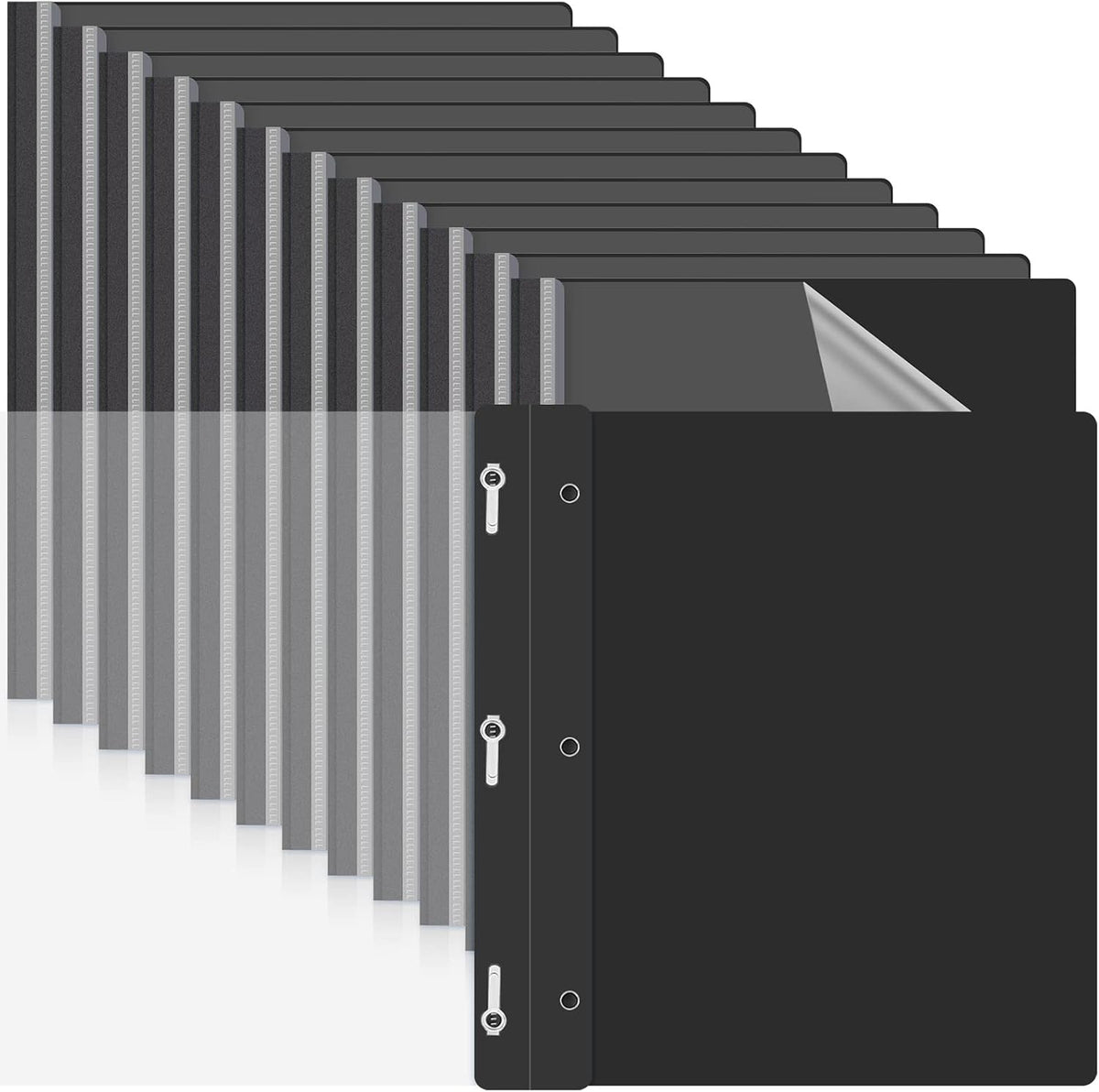 teling 100 pcs clear front report covers with, main product view
