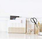 BLU MONACO | Gold Metal Mesh Mail Sorter Organizer Countertop | Paper Sorter - Image 5