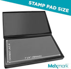 MaxMark Large Gray Stamp Pad - Image 3