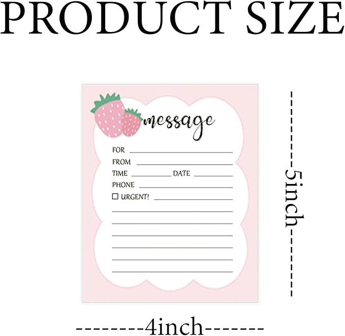 6 Pieces Telephone Message Sticky Notes Pads 4 x 5 Inch Self Adhesive Book Call - Image 2