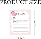 6 Pieces Telephone Message Sticky Notes Pads 4 x 5 Inch Self Adhesive Book Call - Image 2