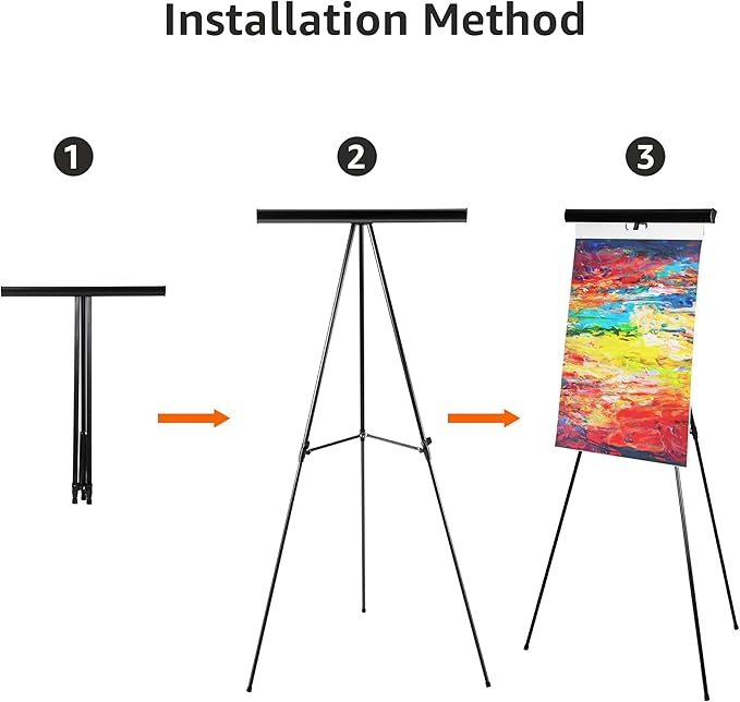 Amazon Basics High Boardroom Aluminum Flipchart Whiteboard and Display Easel - Image 5