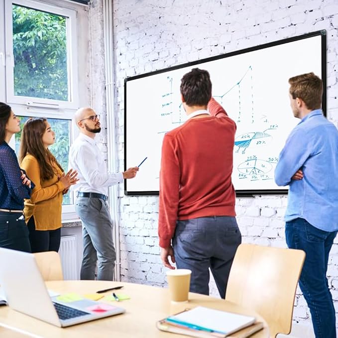 XIWODE Large 36x72 Inch Magnetic Dry Erase Whiteboard，Black Aluminum Frame - Image 4