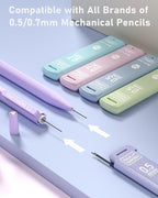 Four Candies 0.5/0.7mm Lead Refills in Case, 12 Tubes, 60 Pieces per Tube - Image 3