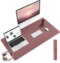 YSAGi Non-Slip Leather Desk Pad L Size, Waterproof Laptop Computer Desk by YSAGi