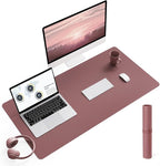 YSAGi Non-Slip Leather Desk Pad L Size, Waterproof Laptop Computer Desk by YSAGi
