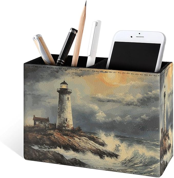 Famame Lighthouse Vintage Sea Pencil Holder - Image 2