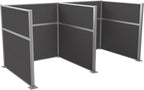 Versare Hush Panel Cubicle Kit | Workstation Partition Walls | Sound Dampening by VERSARE