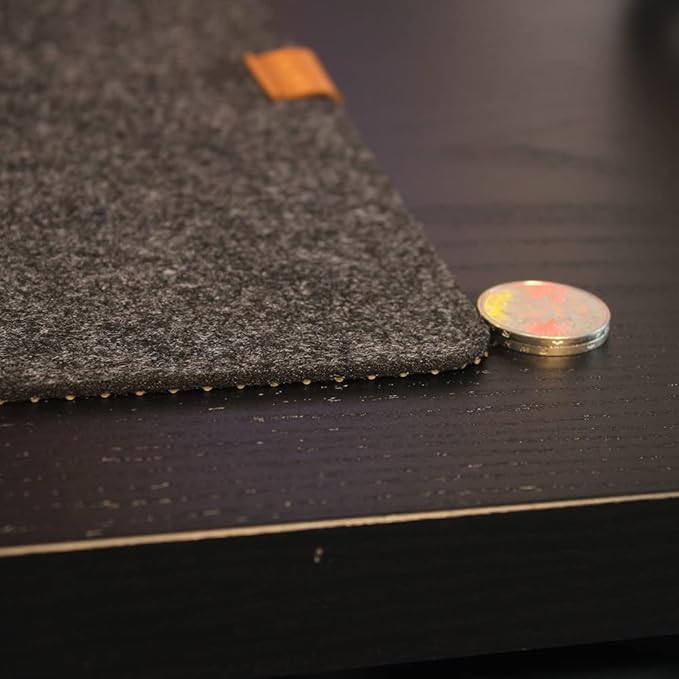 Bright Stone Felt Desk Mat, Non-Slip Mouse Pad, 35.4"x15.7" Office Supplies - Image 4