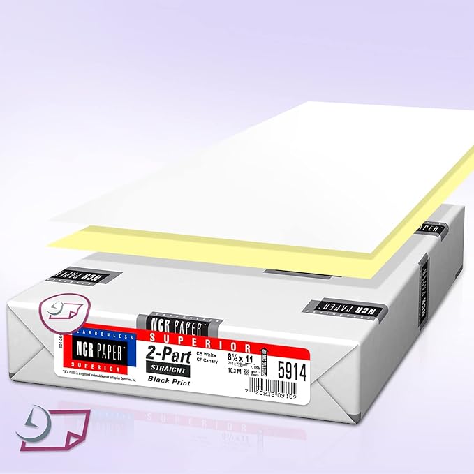 NextDayLabels - Superior Carbon-less NCR, Pre Collated Paper, 500 Sheets Per - Image 2