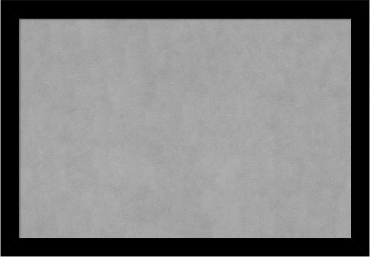 Amanti Art Black Framed Magnetic Board 27x39 Large Vision Board