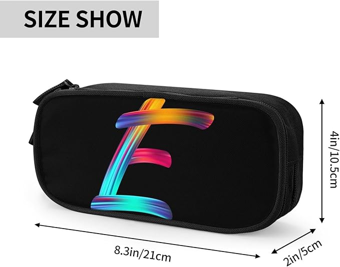 Pazacon Cute Initial Pencil Case - Image 2