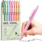 Piochoo Gel Pens, Quick Dry No Smudge, Smooth Writing Comfortable Grip Pen by Piochoo