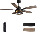 52 inch ceiling fan with light and remote, main product view