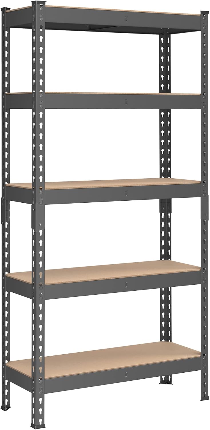 songmics 5-tier storage shelves, load 2310 lb, garage, main product view