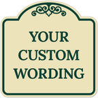 Custom Decorative Sign, Personalized Metal Sign