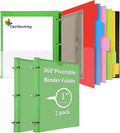 360 Pivotable Project Organizer, 2 Pack 3 Ring Binder by 360%C2%B0PivotableBinderNotebook