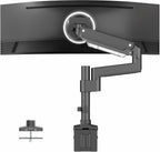 VIVO Premium Aluminum Tall Extended Monitor Arm
