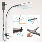 Hensam Desk Lamp for Office Home, 31.5" Desktop Lighting Bar - Image 7