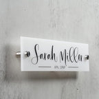 Personalized Office Door Sign, Custom Acrylic Name Plate - Image 3