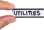 SmartSign Pack of 25 Magnetic 'C' Channel Label Holders | 0.5" x 2" - Image 2