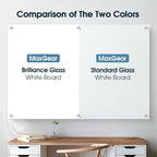 MaxGear Glass Whiteboard, Tempered Magnetic Dry Erase Board 60 x 40 Inch - Image 6