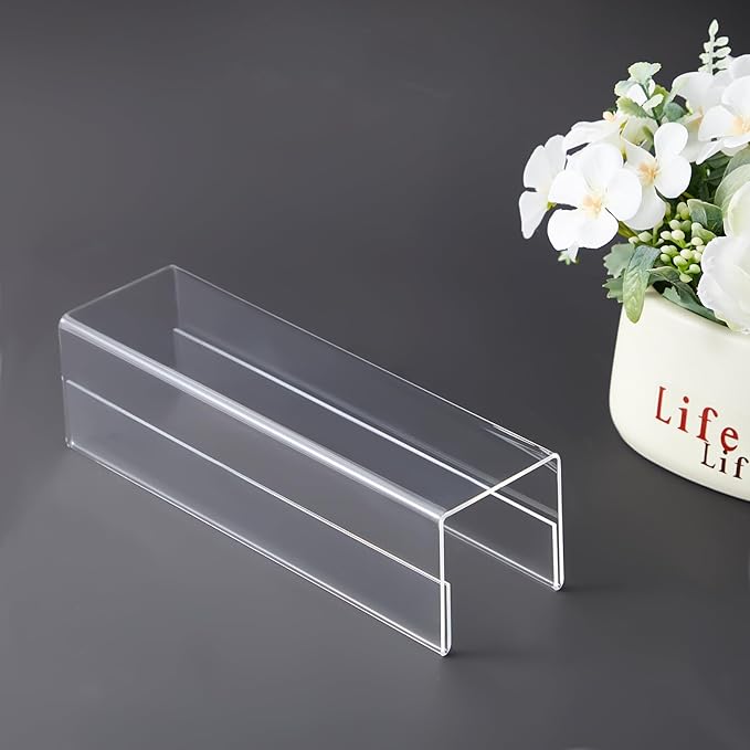 Cinnvoice 20 Pcs 2.25 Inch Cubicle Name Plate Holders Bulk Clear Double Sided - Image 6
