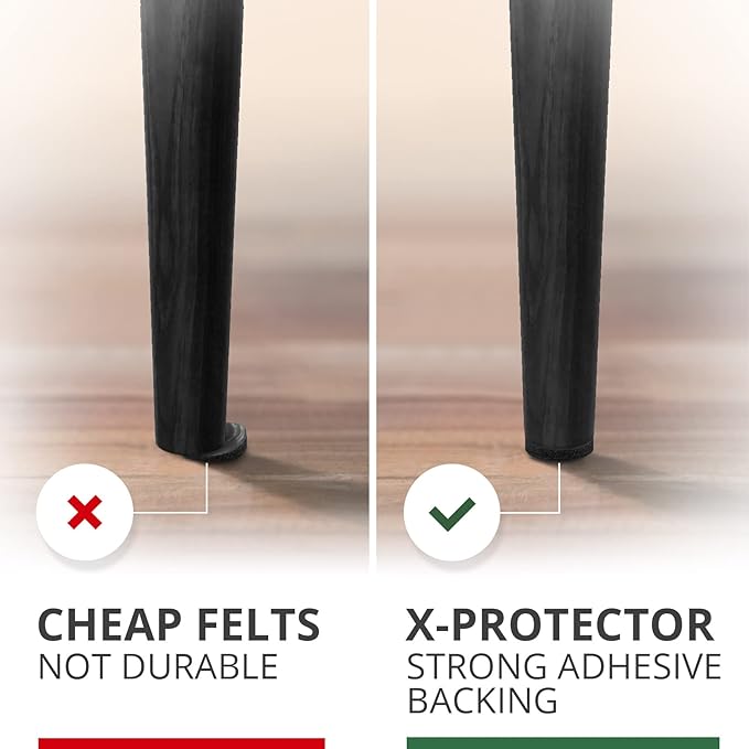 X-Protector 357 Pcs Black Felt Furniture Pads - Image 3