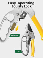 GROWNEER 3 Pack Garden Scissors kit Professional Garden Pruning Shears - Image 8