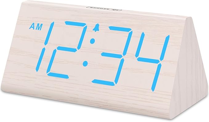 DreamSky Wooden Digital Alarm Clocks by DreamSky