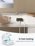 6Pack Cord Organizer, Office Desk Accessories - Image 3