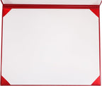 GraduationMall 11"x14" Imprinted Padded Diploma Cover Certificate Holder Red - Image 4