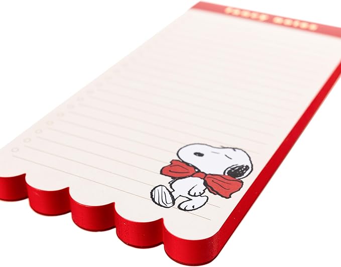 Graphique Peanuts List Pad Luxe Collection, Perforated Sheets To-Do Notepad - Image 3