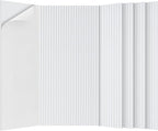 5 Pack Acoustic Panels, 47.2x23.6x0.4 inch Acoustic Wall Panels, Large by EVENRISING