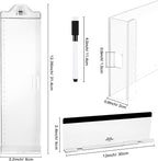 Monitor Memo Boards for Computer, Upgrade Transparent 3 PCS Multifunction - Image 7
