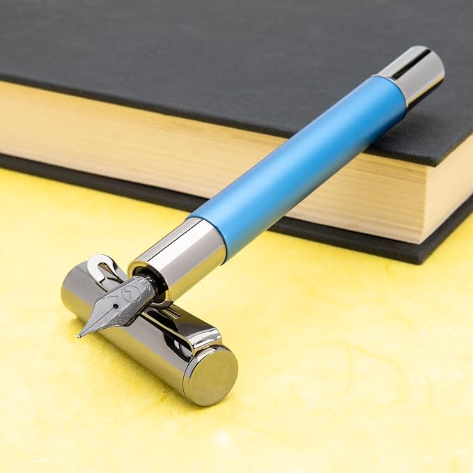 Monteverde USA Ritma Fountain Pen in Blue – Medium Nib, Balanced JoWo Stainless - Image 2