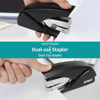 AFMAT Stapler for Desk, 50 Sheet Effortless Desktop Stapler Staple - Image 6