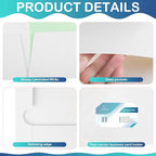 Yeaqee 200 Pack 2 Pockets Glossy Laminated Paper Folder First Day of School - Image 3