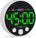 Large LED Digital Timer, Magnetic Countdown Loud Timer by DigitalClocks