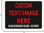 Custom Sign Personalized Custom Metal Sign, Customize - Image 7