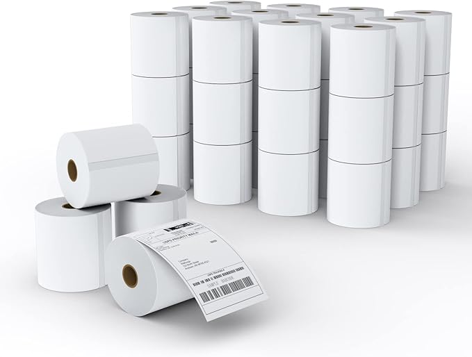 MFLABEL 4x6 Direct Thermal Shipping Labels by MFLABEL