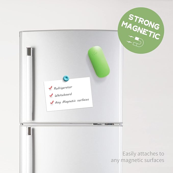 CLICK CLEAN Replaceable Dry Erase Board Eraser, 4-in-1 Magnetic Whiteboard - Image 5